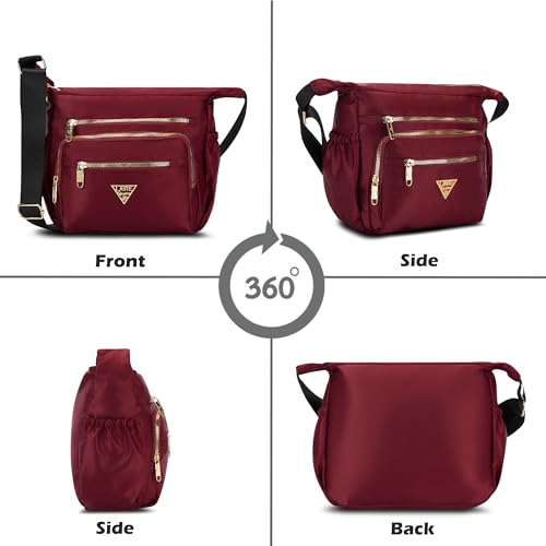 Lavie Signature Women's Tucson 7C Crossbody Sling Bag | Ladies Purse Handbag | Gift for Women