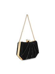 Lavie Signature Women's Akron Handle Framed Clutch | Ladies Purse | Gift For Women - Goyalsons ShopMax