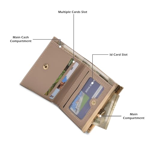 Lavie Luxe Women's Frame25 Small Bifold Wallet | Gift for Women - Goyalsons ShopMax