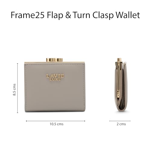Lavie Luxe Women's Frame25 Small Bifold Wallet | Gift for Women - Goyalsons ShopMax