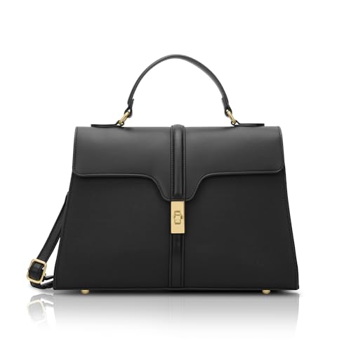 Lavie Signature Canva Flap Satchel Bag | Satchel Handbag for Work | Ladies Purse | Stylish Shoulder Bag | Gift for Women - Goyalsons ShopMax