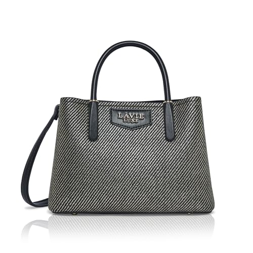 Lavie Luxe Women's Glam Bella 3 Comparment Tote Handbag | Tote Bag For Work | Ladies Purse | Stylish Shoulder Bag | Gift For Women