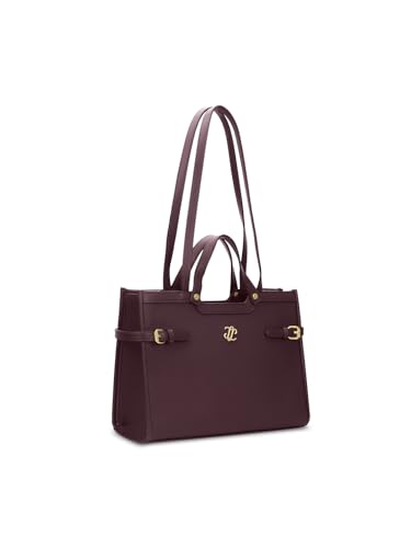Lavie Signature Canva Dual Carry Tote Bag | Tote Bag for Work | Ladies purse | Stylish Shoulder Bag | Gift for Women - Goyalsons ShopMax