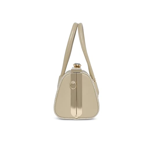 Lavie Luxe Women's Glam Dazzle Satchel Bag | Satchel Handbag for Work | Ladies Purse | Stylish Shoulder Bag | Gift for Women - Goyalsons ShopMax