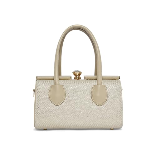 Lavie Luxe Women's Glam Dazzle Satchel Bag | Satchel Handbag for Work | Ladies Purse | Stylish Shoulder Bag | Gift for Women - Goyalsons ShopMax