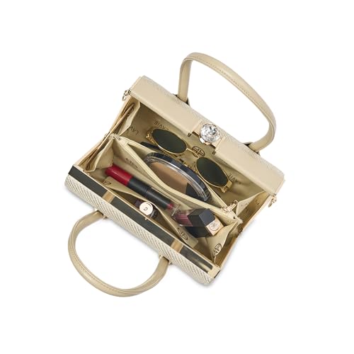 Lavie Luxe Women's Glam Dazzle Satchel Bag | Satchel Handbag for Work | Ladies Purse | Stylish Shoulder Bag | Gift for Women - Goyalsons ShopMax