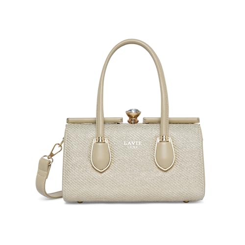 Lavie Luxe Women's Glam Dazzle Satchel Bag | Satchel Handbag for Work | Ladies Purse | Stylish Shoulder Bag | Gift for Women - Goyalsons ShopMax