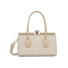 Lavie Luxe Women's Glam Dazzle Satchel Bag | Satchel Handbag for Work | Ladies Purse | Stylish Shoulder Bag | Gift for Women - Goyalsons ShopMax