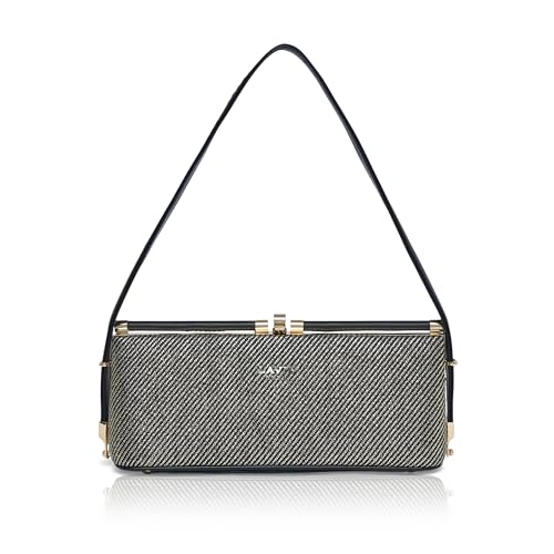 Lavie Luxe Women's Glam Dazzle Horizontal Satchel Bag | Satchel Handbag for Work | Ladies Purse | Stylish Shoulder Bag | Gift for Women - Goyalsons ShopMax