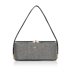 Lavie Luxe Women's Glam Dazzle Horizontal Satchel Bag | Satchel Handbag for Work | Ladies Purse | Stylish Shoulder Bag | Gift for Women - Goyalsons ShopMax