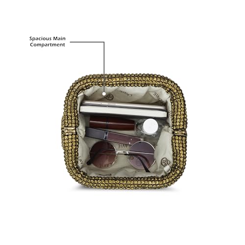 Lavie Luxe Women's Frame Cross Body Sling Bag | Ladies Purse Handbag | Gift for Women - Goyalsons ShopMax
