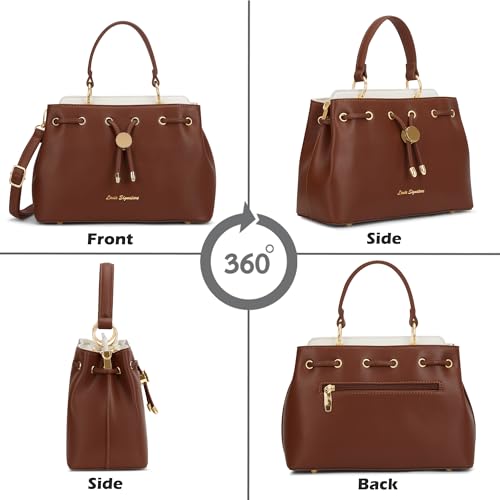 Lavie Signature Women's Bahamas Satchel Bag | Satchel Handbag for Work | Ladies Purse | Stylish Shoulder Bag | Gift for Women