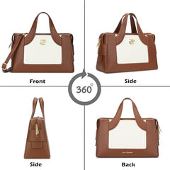 Lavie Signature Women's Olympia Medium Satchel Bag | Satchel Handbag for Work | Ladies Purse | Stylish Shoulder Bag | Gift for Women