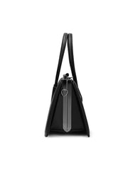 Lavie Luxe Women's Book Dual Handle Frame Satchel Handbag | Satchel Bag for Work | Ladies Purse | Stylish Shoulder Bag | Gift For Women - Goyalsons ShopMax