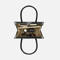 Lavie Luxe Women's Glam Book Dual Handle Satchel Handbag | Satchel Bag for Work | Ladies Purse | Stylish Shoulder Bag | Gift For Women - Goyalsons ShopMax