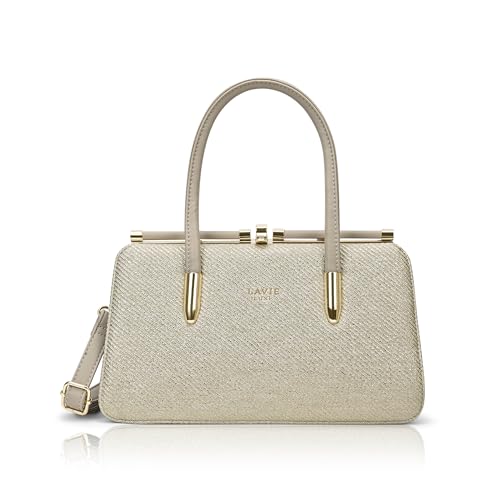 Lavie Luxe Women's Glam Book Dual Handle Satchel Handbag | Satchel Bag for Work | Ladies Purse | Stylish Shoulder Bag | Gift For Women - Goyalsons ShopMax