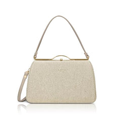 Lavie Luxe Women's Glam Book Satchel Frame Satchel Handbag | Satchel Bag for Work | Ladies Purse | Stylish Shoulder Bag | Gift For Women - Goyalsons ShopMax