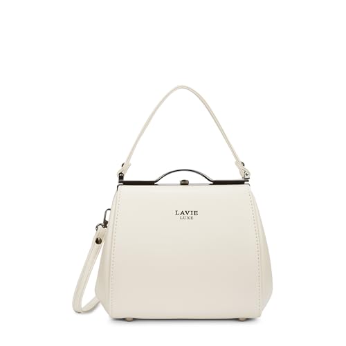 Lavie Luxe Women's Fluff25 Frame Satchel Handbag | Satchel Bag for Work | Ladies Purse | Stylish Shoulder Bag | Gift For Women - Goyalsons ShopMax
