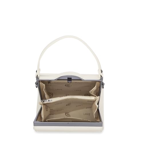 Lavie Luxe Women's Fluff25 Frame Satchel Handbag | Satchel Bag for Work | Ladies Purse | Stylish Shoulder Bag | Gift For Women - Goyalsons ShopMax