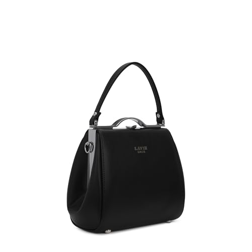 Lavie Luxe Women's Fluff25 Frame Satchel Handbag | Satchel Bag for Work | Ladies Purse | Stylish Shoulder Bag | Gift For Women - Goyalsons ShopMax