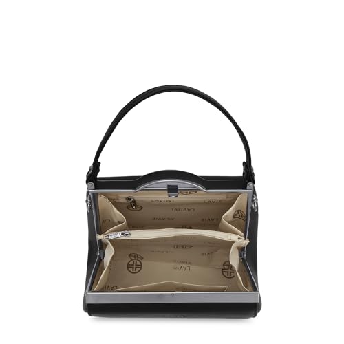Lavie Luxe Women's Fluff25 Frame Satchel Handbag | Satchel Bag for Work | Ladies Purse | Stylish Shoulder Bag | Gift For Women - Goyalsons ShopMax