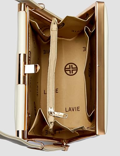Lavie Luxe Women's Glare25 Small Frame Satchel Handbag | Satchel Bag for Work | Ladies Purse | Stylish Shoulder Bag | Gift For Women - Goyalsons ShopMax