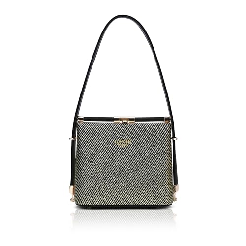 Lavie Luxe Women's Glam Glare Small Frame Satchel Handbag | Satchel Bag for Work | Ladies Purse | Stylish Shoulder Bag | Gift For Women - Goyalsons ShopMax