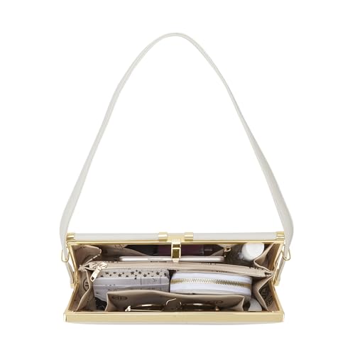 Lavie Luxe Women's Parallel25 Small Frame Satchel Handbag | Satchel Bag for Work | Ladies Purse | Stylish Shoulder Bag | Gift For Women - Goyalsons ShopMax