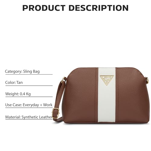 Lavie Signature Woman'S Georgia Crossbody Sling Bag | Ladies Purse Handbag | Gift For Women - Goyalsons ShopMax