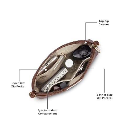 Lavie Signature Woman'S Georgia Crossbody Sling Bag | Ladies Purse Handbag | Gift For Women - Goyalsons ShopMax