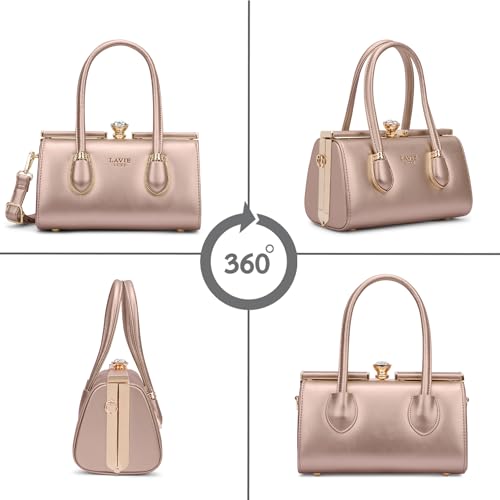 Lavie Luxe Women's Dazzle26 Large Frame Satchel Bag | Satchel Handbag for Work | Ladies Purse | Stylish Shoulder Bag | Gift for Women