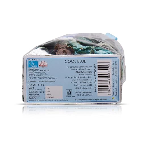 Iris Homefragrances Cool Blue Potpourri- 140gm (Set of 2)