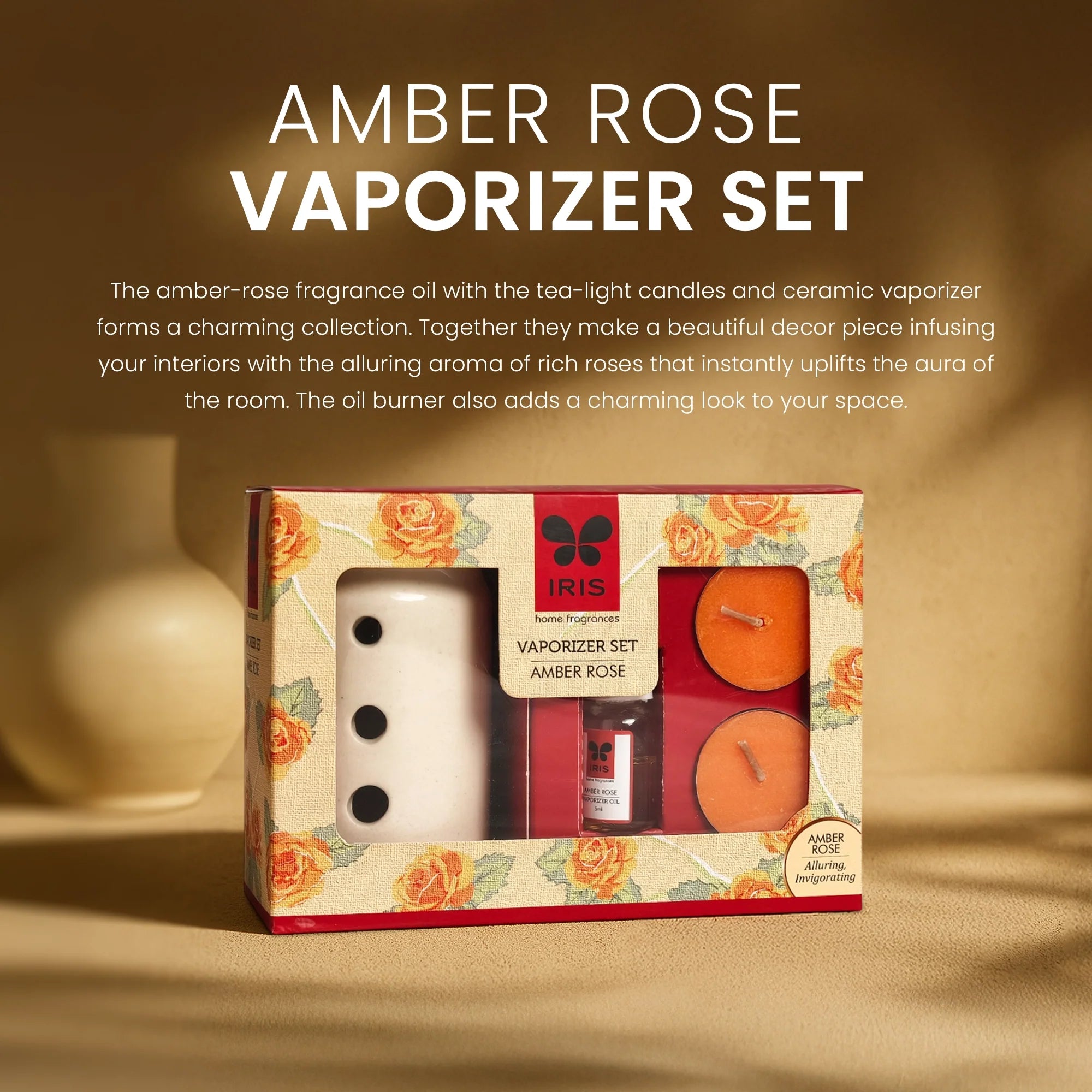 IRIS Amber Rose Vaporizer Set