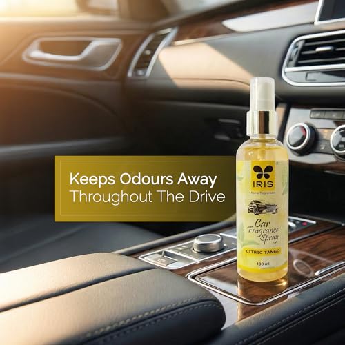 IRIS Car Spray – Citric Tango | Fresh Citrus Fragrance | 100 ml