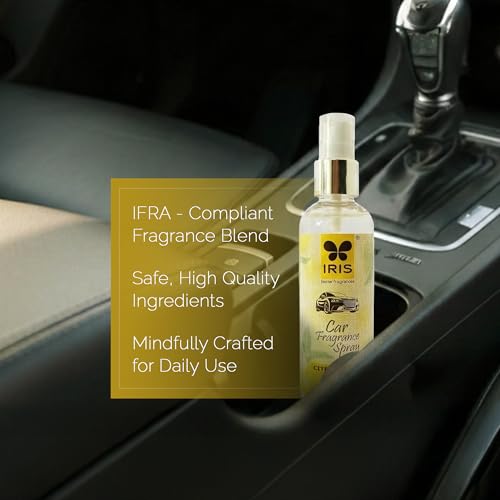 IRIS Car Spray – Citric Tango | Fresh Citrus Fragrance | 100 ml