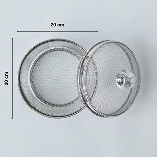 homez store Multi Purpose Basket with Cover 8, Steel Grey (KS913)