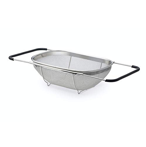 homez Store Sink Basket, Steel Grey