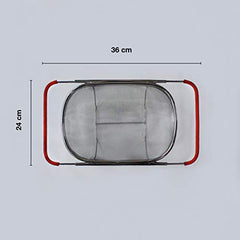 homez Store Sink Basket, Steel Grey