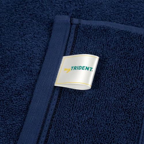 MYTRIDENT Bath Towel for Men Large Size, Cotton Bath Towel for Women, Classic Towel, 525 GSM 100% Cotton Towel for Bath, 1 Pc Bath Towel - Tender Peach