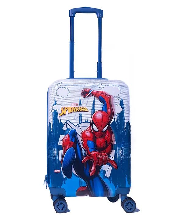 STRIDERS Swing into Adventure with Our Spiderman Luggage Bag 20 Inches - Goyalsons ShopMax