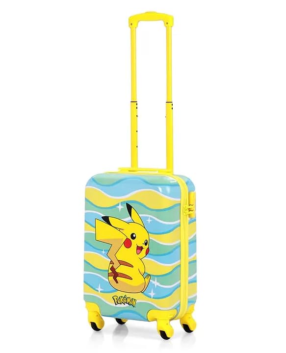 STRIDERS Pokémon Hard Shell Luggage 20 Kids Travel Suitcase Lightweight Carry-On Pikachu & Friends Travel Bag - Goyalsons ShopMax