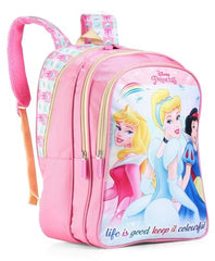 STRIDERS Disney Princess School Bag for Kids  Lightweight, Durable Backpack with Padded Comfortable Straps & Adjustable Design  Dreamy Pink for School & Play  Age 68 Years  16 inches - Goyalsons ShopMax