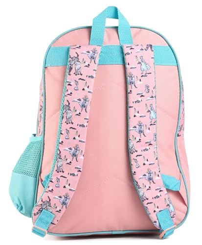 STRIDERS Enchanting Frozen School Backpack for Kids  Stylish, Durable, Fun Backpack with Padded Comfortable Straps & Spacious Compartments  Perfect for School Adventures  Age 35 Years  14 inches - Goyalsons ShopMax