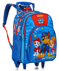 STRIDERS Paw Patrol Rolling Kids Backpack  16-Inch Lightweight Trolley School Bag with Spacious Compartments, Smooth Wheels & Padded Straps | Perfect for Ages 68, School & Travel - Goyalsons ShopMax