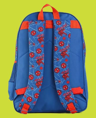 STRIDERS Spider-Man School Bag for Kids with Webbed Design (16 inches) - Goyalsons ShopMax