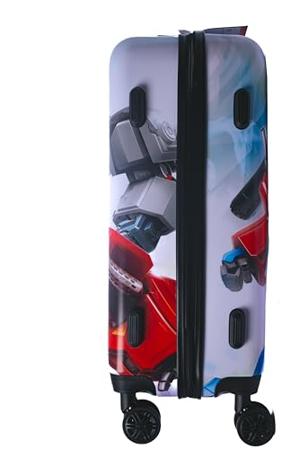 STRIDERS Transformers Kids Trolley School Bag | 16-Inch | Durable Backpack with Wheels | Spacious Compartments | Padded Straps | Perfect for Ages 68 - Goyalsons ShopMax
