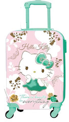 STRIDERS Hello Kitty Kids Luggage Bag | 18-Inch | Cute, Lightweight & Durable Travel Suitcase | Smooth Wheels | Perfect for School, Trips & Everyday Travel - Goyalsons ShopMax
