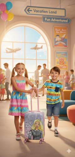 STRIDERS Barbie Luggage Bag 18 inches - Goyalsons ShopMax