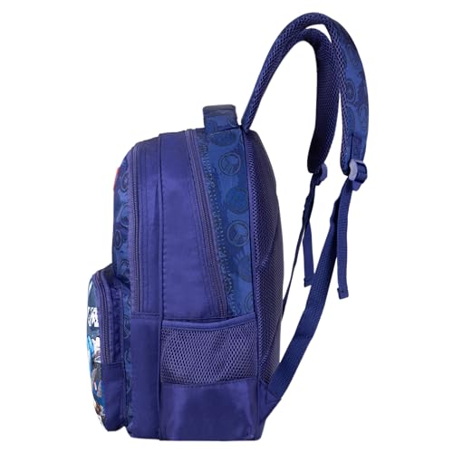 Marvel Avengers 16 Inch School Bag for Boys Blue Kids Backpack for Nursery & Primary