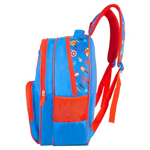 Marvel Avengers School Bag 16 Inch Kids Backpack for School & Tuition Captain America, Iron Man
